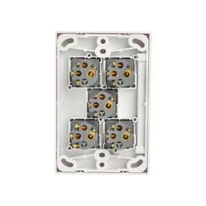 Classic Light Switch 5 Gang - Thumbnail Image 3