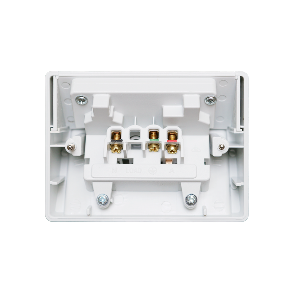 Ravelo Weatherproof  Double Power Point 10A with Extra Switch - Image 2